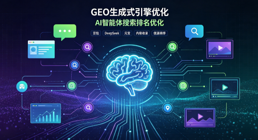 革吉县GEO 浪潮来袭：生成式引擎优化崛起，创作者争抢豆包、DeepSeek、元宝智能体流量入口